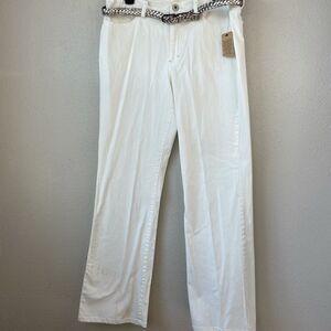 NWT Jeanstar White Denim Bootcut Stretch Jeans 12